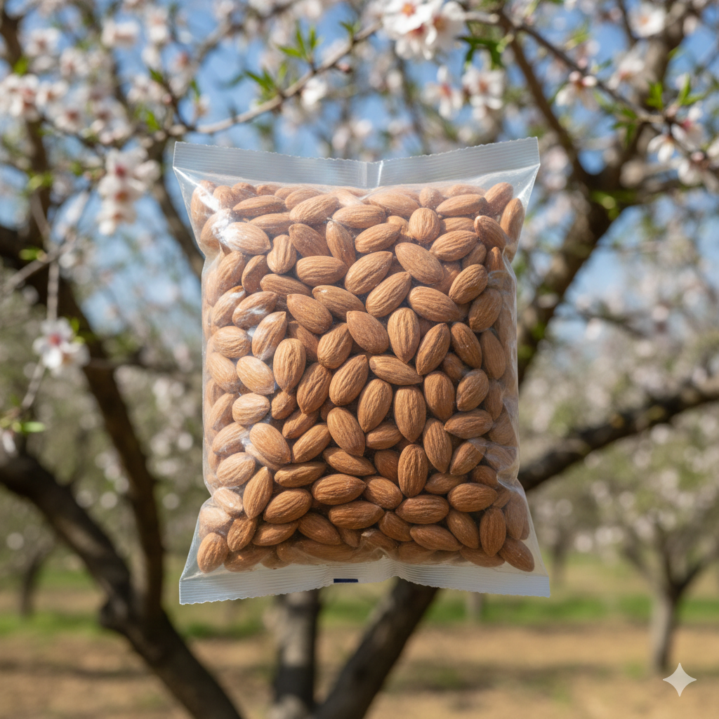 Almendras Enteras Variedad Non Pareil (1 Kg)